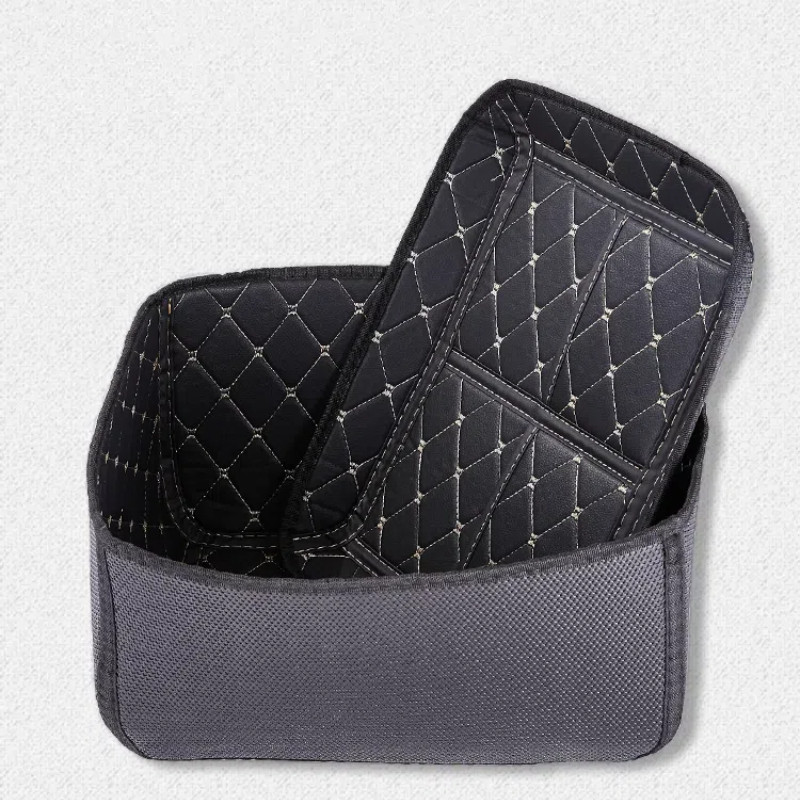 สําหรับ Universal 36L 45L 55L 57L 65L รถจักรยานยนต์อลูมิเนียมหางกล่อง Trunk Cargo Liner ฝาครอบ PU หนัง