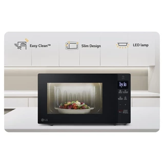 LG ไมโครเวฟระบบอุ่นอาหาร ขนาด 20 ลิตร สีดำ รุ่น MS2032GAS