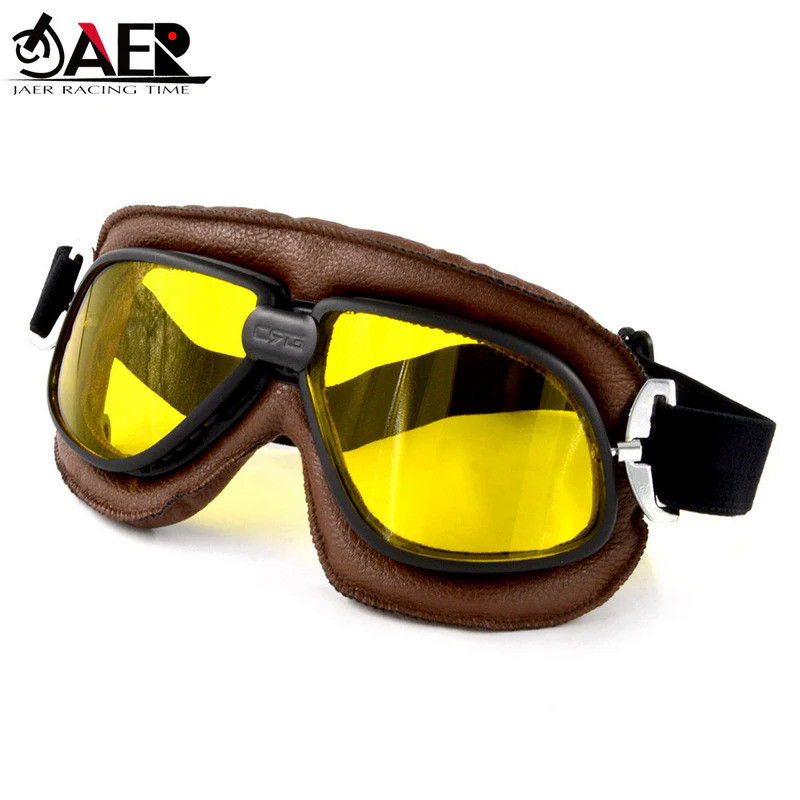 ATV Biker Glasses Gafas Classic Old Style Lenses Custom Glasses Goggles for Motorcycle Helmet Sungla