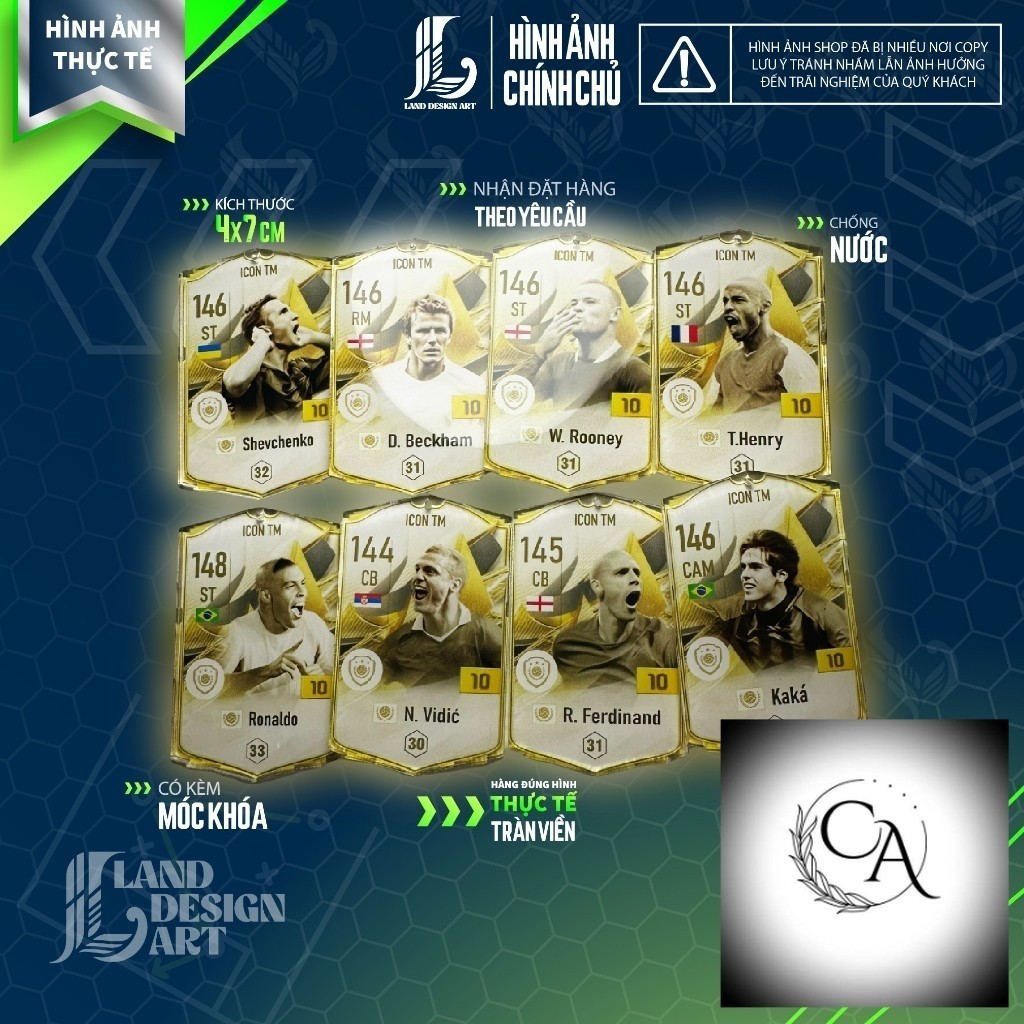 ICON พวงกุญแจเครื่องเล่นฤดูกาล The Moment - FC Online (FO4)
