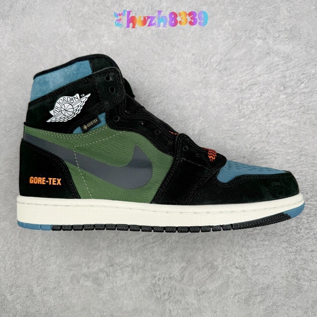 Air A/J1 Retro High OGBlack/Whitea/J 1 代克尔黑绿 DB2889