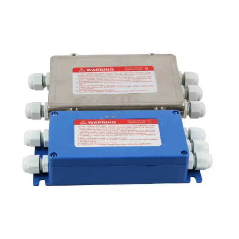 Small scale junction box with 4 wires and 5 holes/electronic scale/stainless steel weighing sensor junction box
