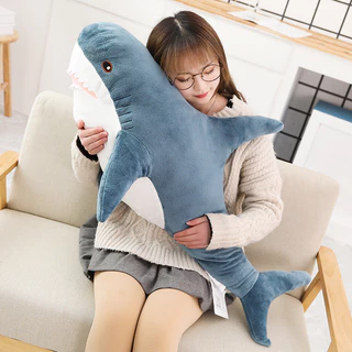 BHQ ตุ๊กตาฉลาม ของเล่นตุ๊กตา การเลือกวัสดุคุณภาพสูง 45-120cm