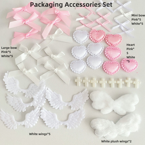 สตีฟ สไตล์บัลเล่ต์บรรจุชุดวัสดุปีกโบว์อุปกรณ์ตกแต่ง