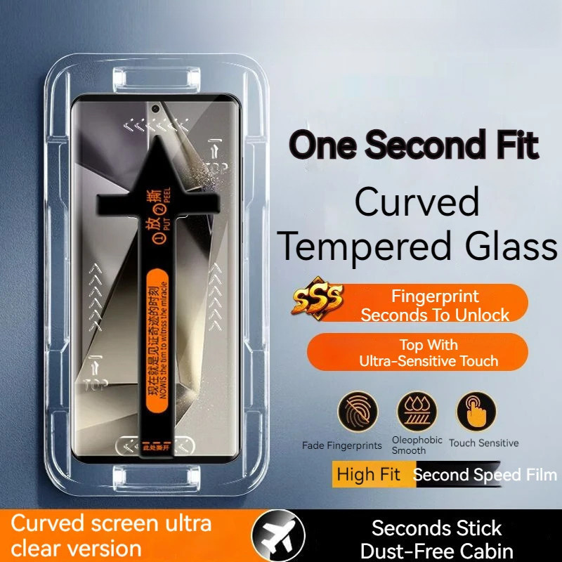 หน้าจอโค้งป้องกันกระจกนิรภัยสําหรับ XIAOMI MI 10 10S PRO ULTRA/MI 11 PRO ULTRA/XIAOMI 14 13 12X 12S 