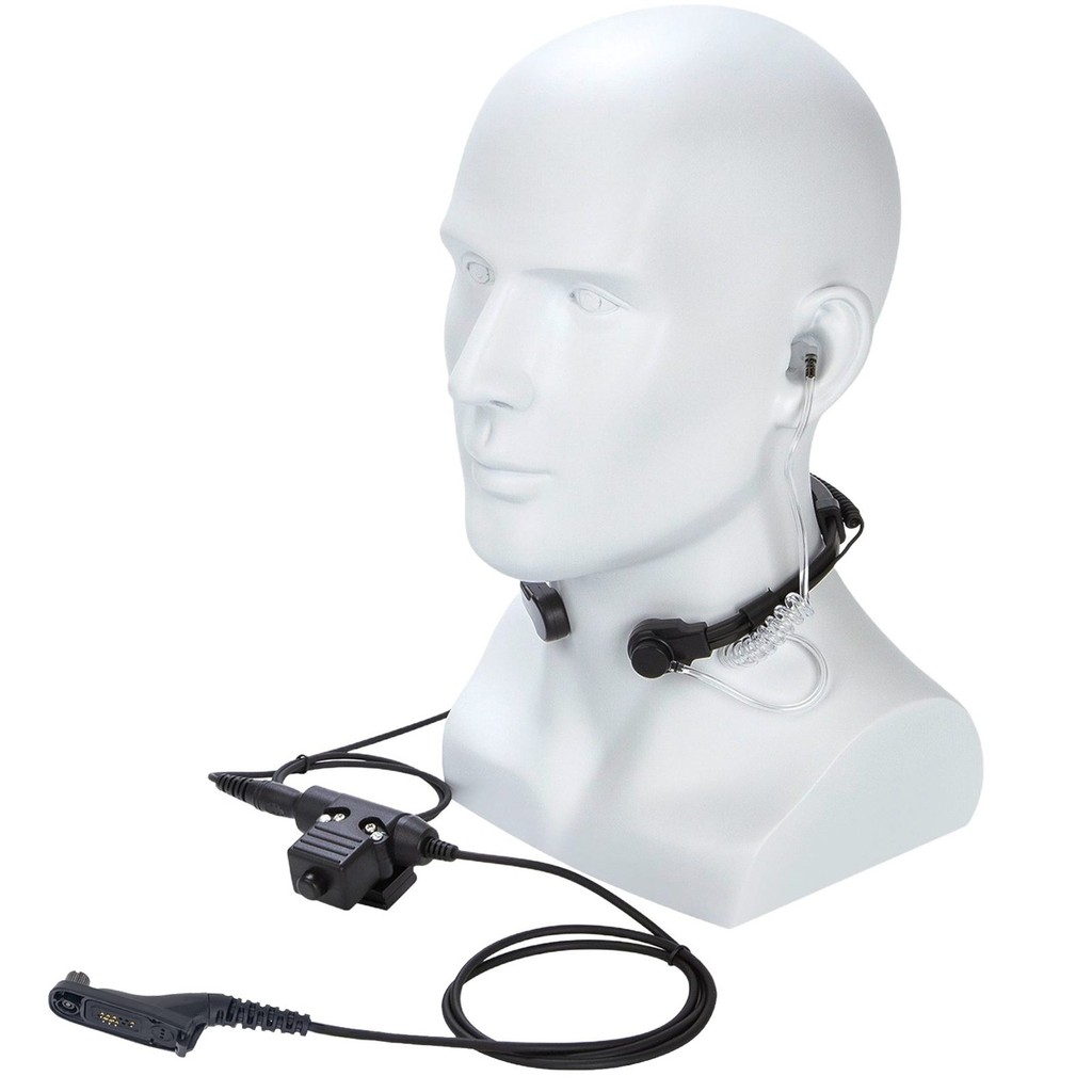 ชุดหูฟังลดเสียงรบกวนควบคุมด้วยคอ U94 PTT สําหรับ Motorola MTP850S XIR P8268 P8200 วิทยุคอไมโครโฟนชุด