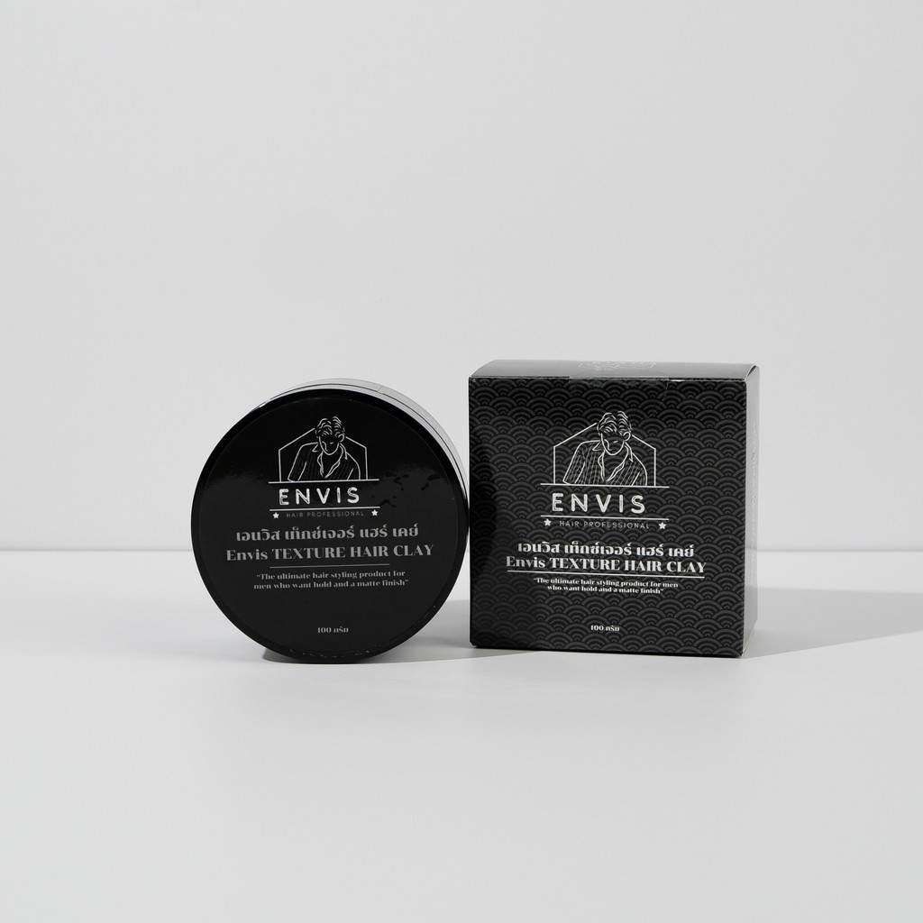 Envis Texture Hair Clay แว๊กซ์ 80 กรัม สำหรับเซ็ตผมชาย เนื้อข้น สินค้าขายดี