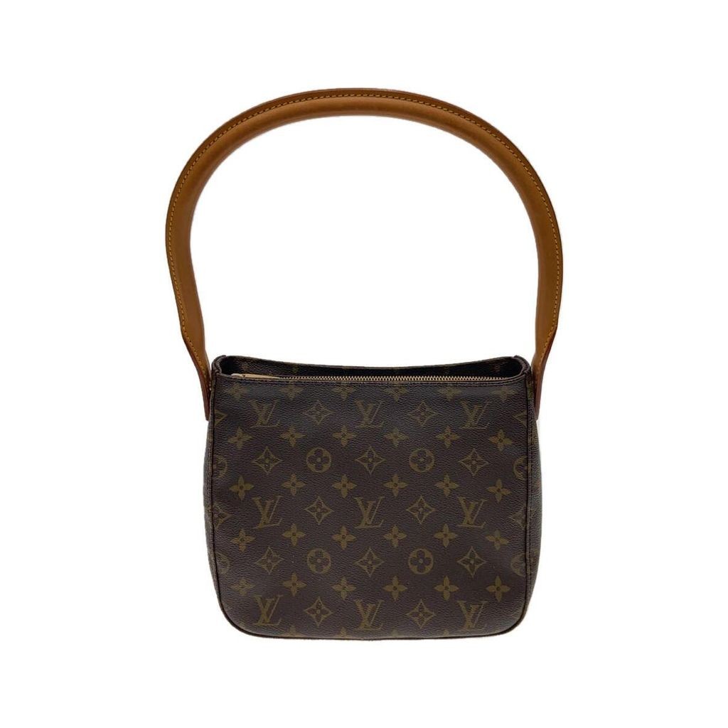 LOUIS VUITTON Handbag Monogram Looping Canvas Brown PVC Direct from Japan Secondhand 2341727139955