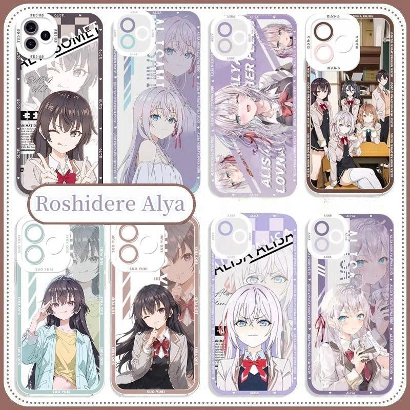 อะนิเมะroshidere Alya Alisa Mikhailovna KujouปลอกสําหรับRealme C53 C51 C55 C35 C21Y C25Y C15 C20 C33 C30 C11 2021 5 5i 6i 5S 5S 5Proการ์ตูนนุ่ม