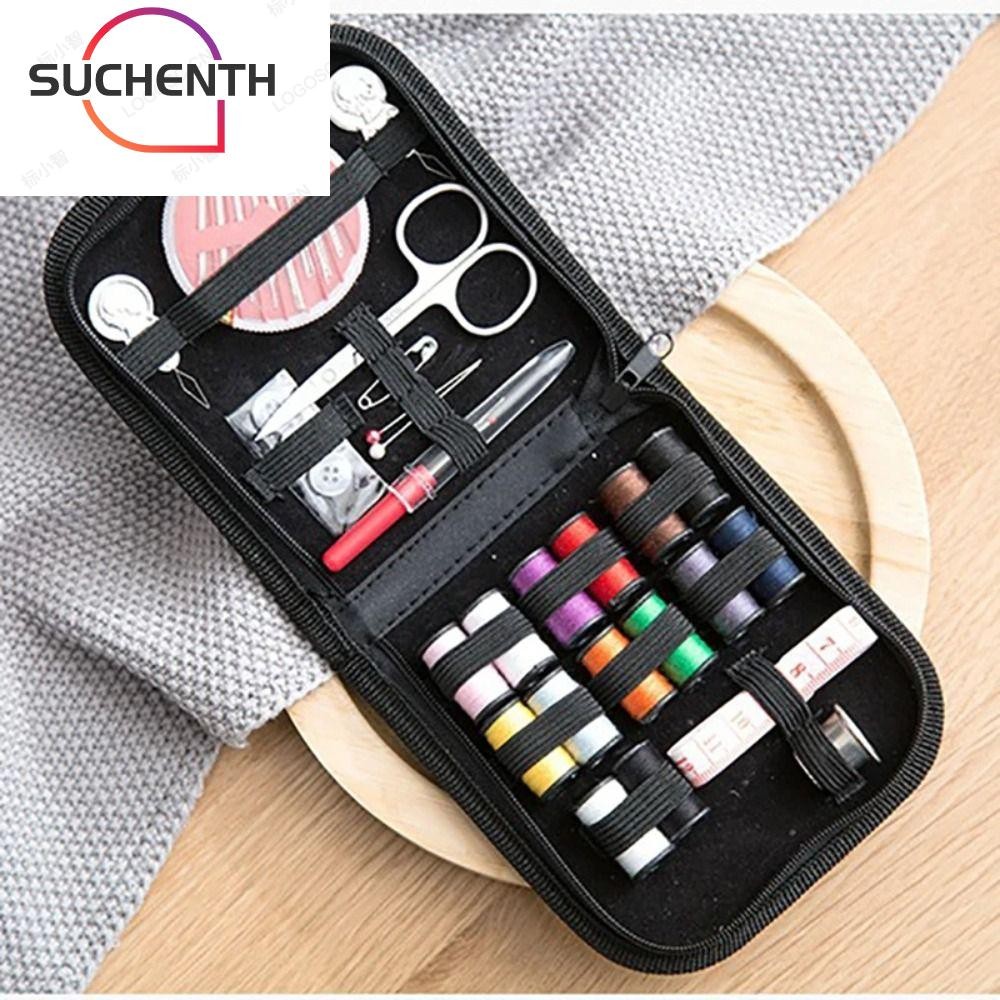 ซูเชนธ เย็บตะเข็บเครื่องมือ,10ชิ้น/เซ็ตอุปกรณ์เย็บผ้า ทําเอง ชุดเย็บผ้า,แบบพกพามืออาชีพเย็บปักถักร้อยด้ายเข็ม