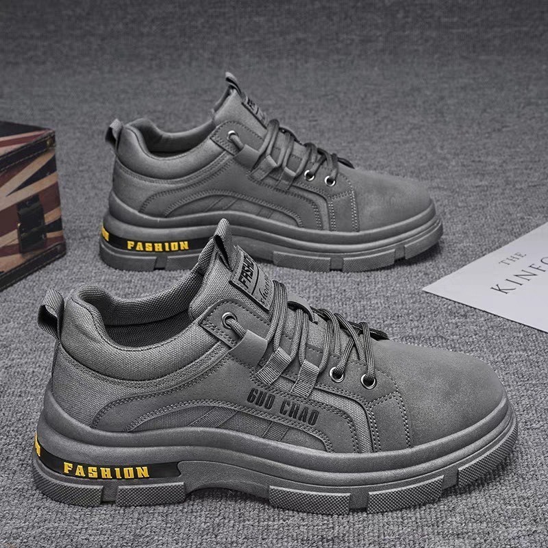 kimi NEW ใหม่เท่น์สุดๆ รองเท้าผ้าใบชาย แบบลำลอง พื้นกันลื่น 2สี ไซส์40-44 MVS047-214