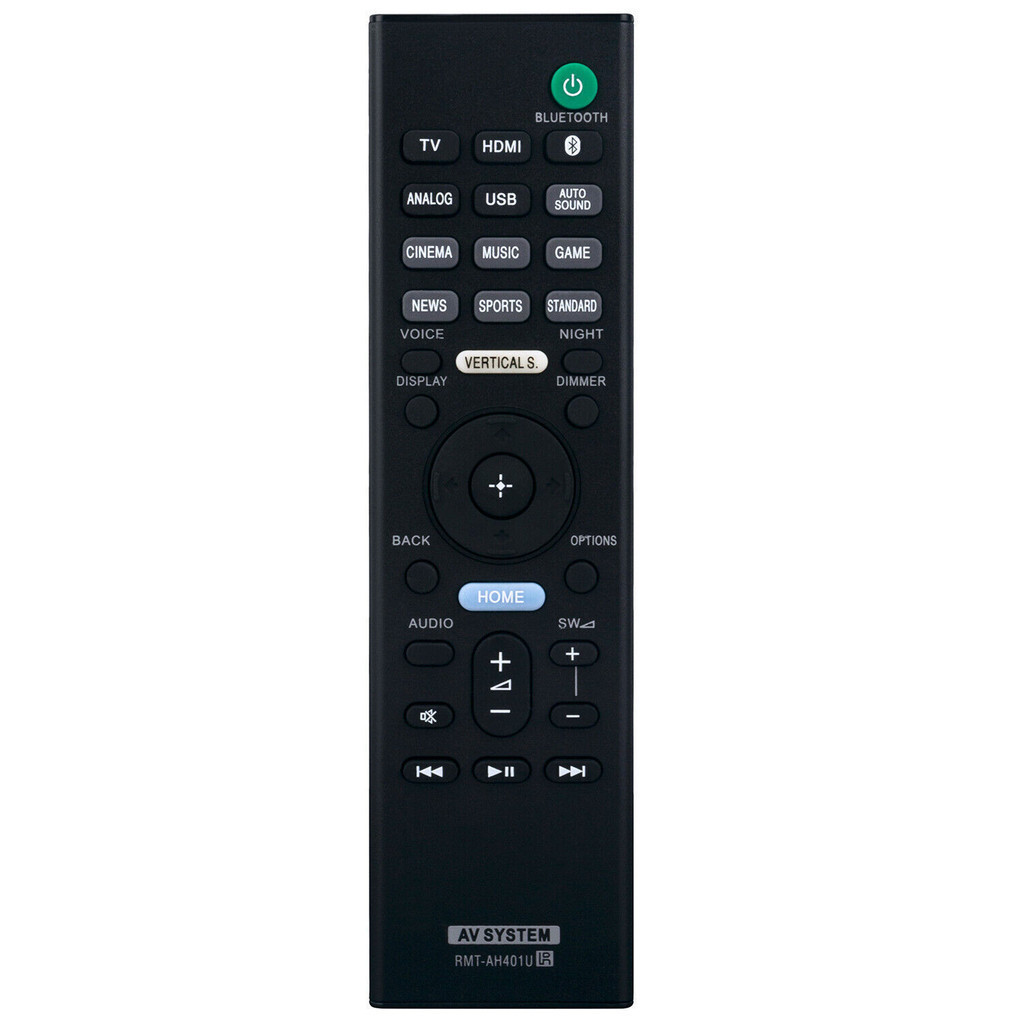 ใหม่เปลี่ยน RMT-AH401U สําหรับ Sony AV ระบบรีโมทคอนโทรล HT-X9000F SA-WX9000F