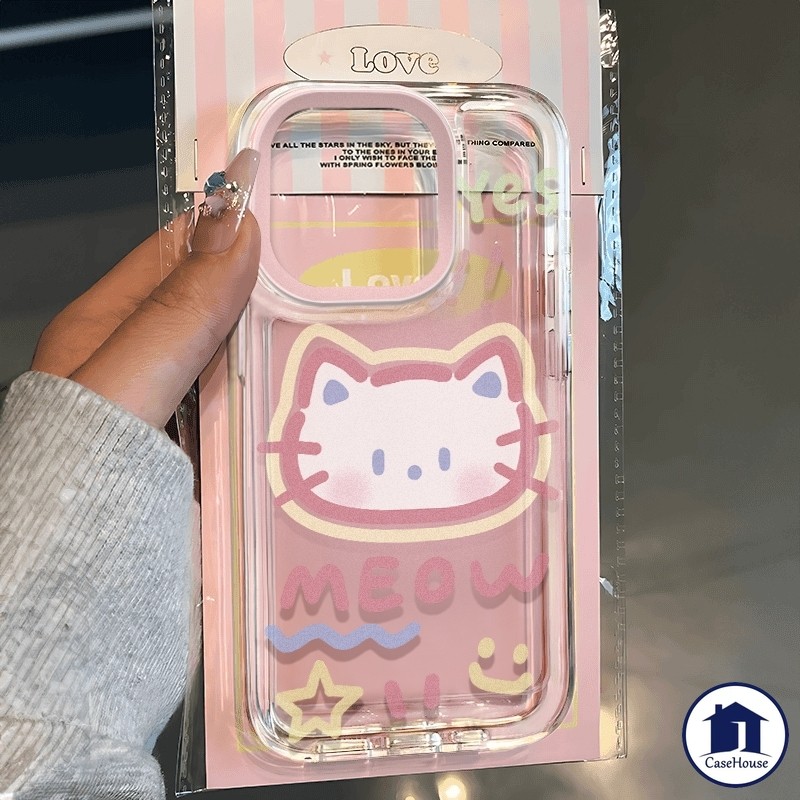 เคสนิ่มใสลายแมวหมาสุดน่ารักเข้ากันได้กับ Redmi 12C 13C 9C 10C 12 10 9A 9 10A Note 13 12 11 10 9 Pro POCO C55 M3 C65