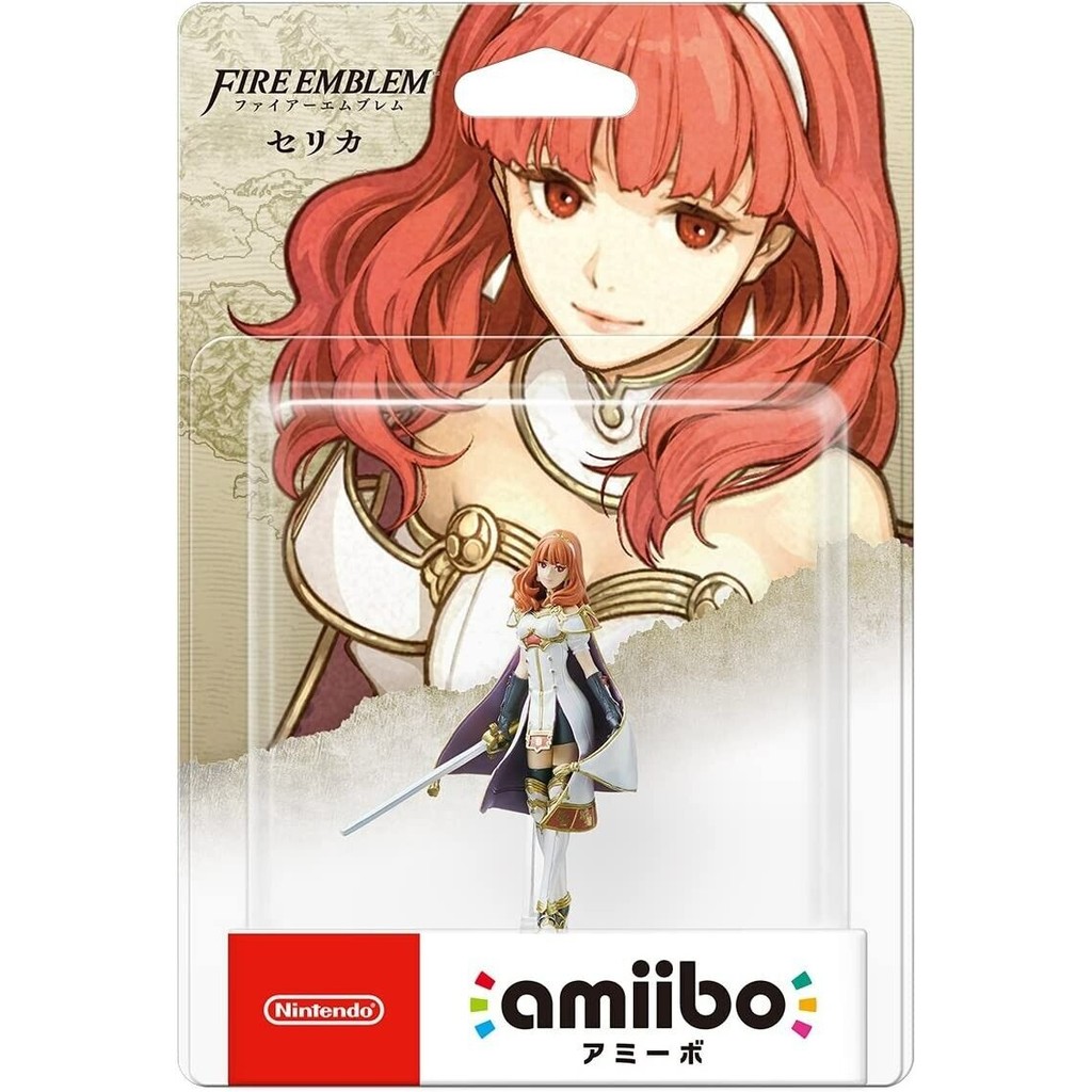 Amiibo Celica Fire Emblem Series 3DS Wii U รูปของเล่น Nintendo