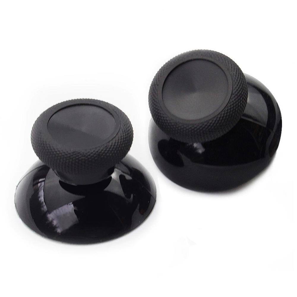 Openmall 10 ชิ้นเปลี่ยน Analog Thumbstick Thumb Stick สําหรับ xbox Series 360 One Controller ซิลิโคนสีดํา Thumbstick Grips หมวกชุด D2L1