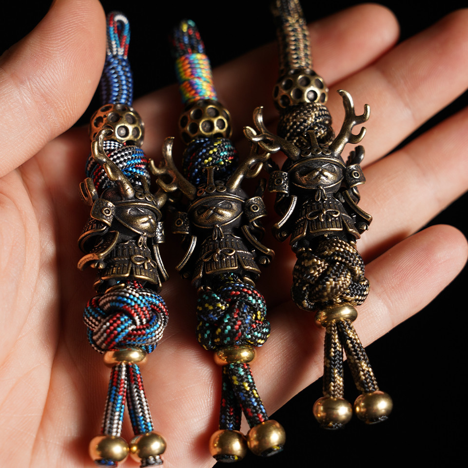 อุปกรณ์เสริมพวงกุญแจรถยนต์ EDC มีดจี้สายไฟ Paracord สิ่งที่แนบมากระเป๋าเป้สะพายหลังตกแต่ง