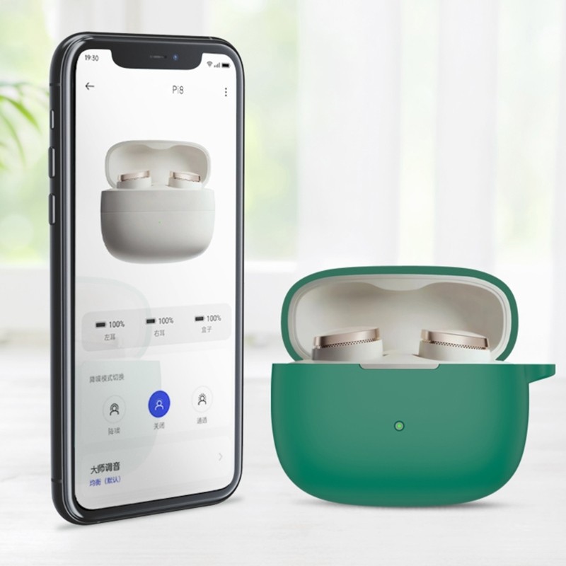 Niki Soft Silicone Protective Case Cover สําหรับ Bowers Pi8 หูฟัง Shock Resistance Portable Cover