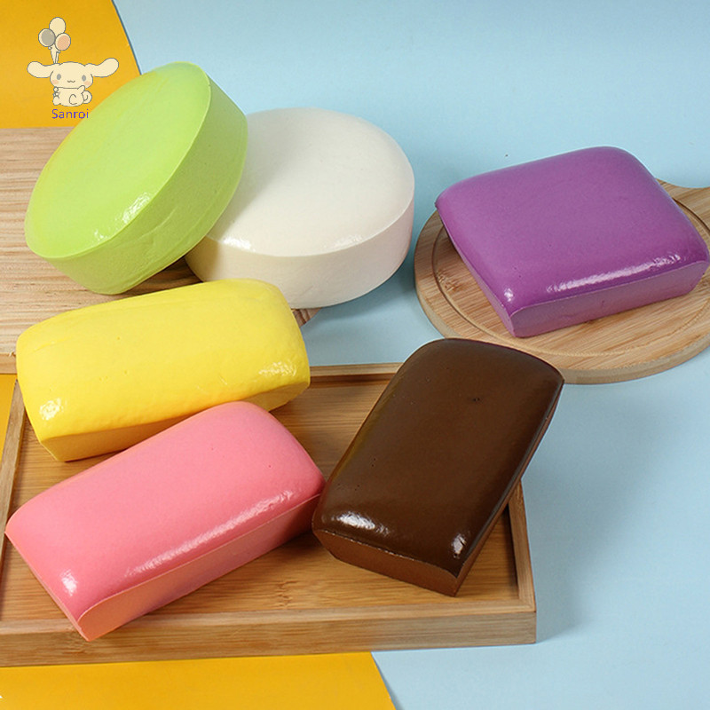 [San] สีช้า Rebound Pinch Deion Vent ขนมปังความเครียดบรรเทาของขวัญสร้างสรรค์