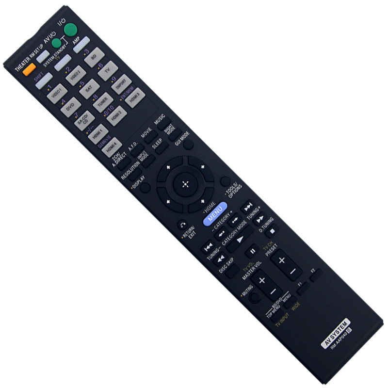 ใช้งานร่วมกับ Sony AV Receiver RM-AAP051 AAP016 STR-DH700 DG720 K990 STR-DG810 รีโมทคอนโทรล, RM-AAP040 อุปกรณ์เสริม
