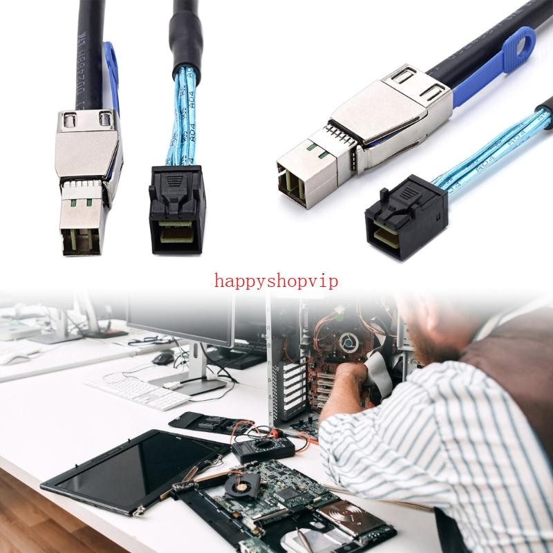 Hsv Professional ภายนอก SFF-8644 ถึง SFF-8643 Data Server Raids Cable Server Cable