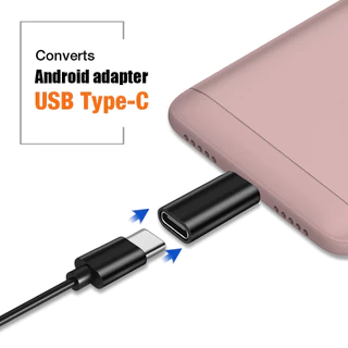 ตัวแปลง Micro USB ตัวผู้เป็นตัวเมีย Type C - ขั้วต่ออะแดปเตอร์ Android - สําหรับ Samsung Huawei - แท็บเล็ตโทรศัพท์ USB Type C เป็น Micro USB - แปลงการถ่ายโอนข้อมูลการชาร์จโทรศัพท์