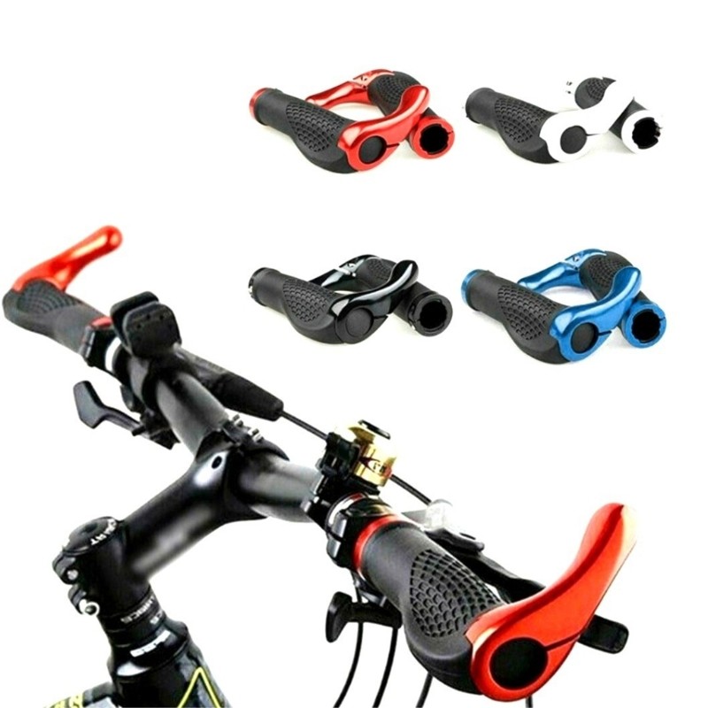 CH Ergonomical Bikes Grip Handle Ergonomical Bikes Grip Handle Nonslip Locking on Handle Cover Bicyc