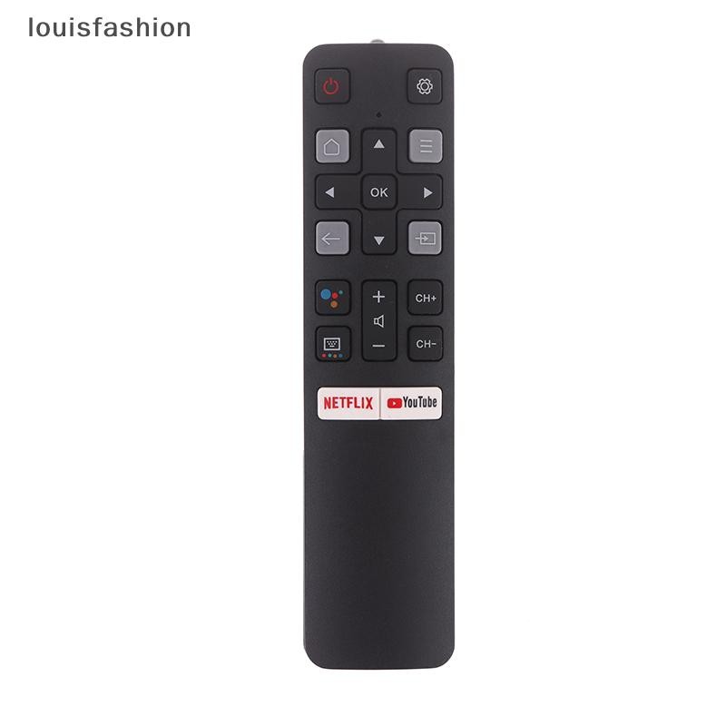 Lfth สําหรับ TCL พร้อม Netflix และ YouTube RC802V 49P30FS 65P8S 55C715 49S6800 43S434 ใหม่เสียงรีโมท