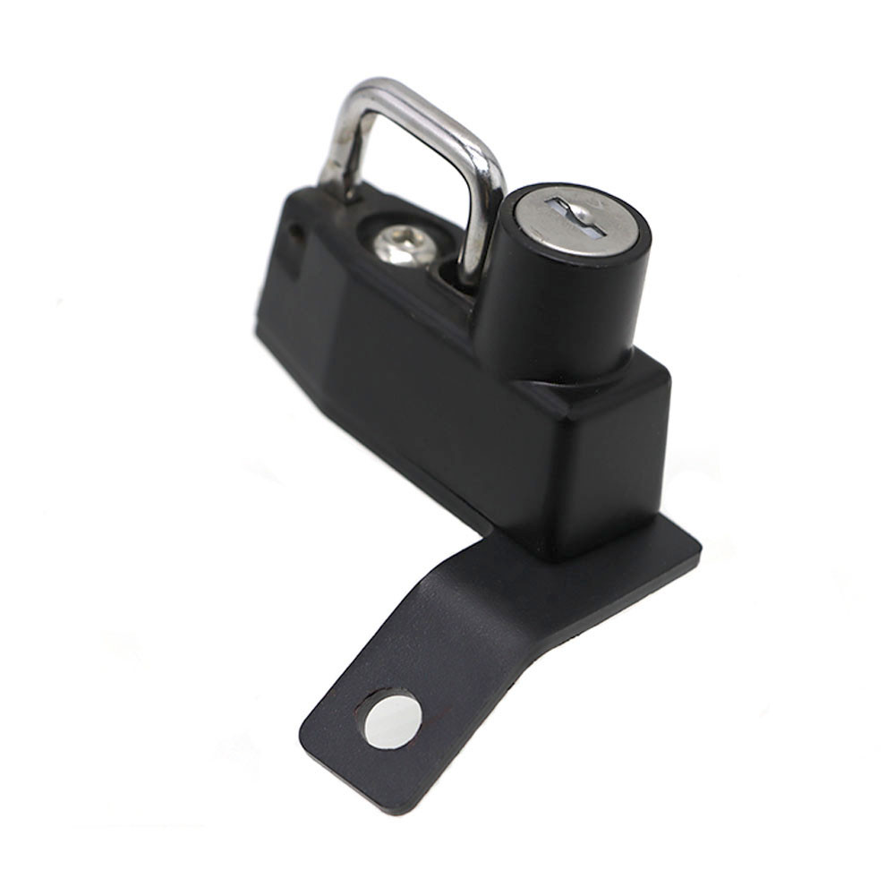 สําหรับ KOVE 450RR 450RR ล็อคหมวกกันน็อค Anti-theft Security อลูมิเนียม Mount Hook 2 คีย์ 450RR