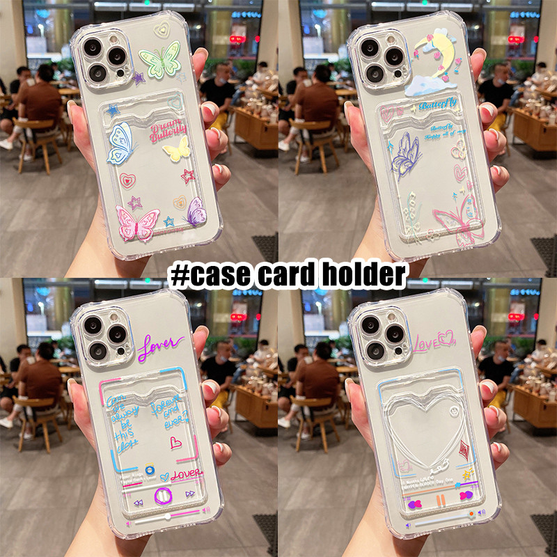 COD for เคส Samsung A06 A54 A15 A55 S23 S24 FE Ultra A05S A12 A05 A23 A22 A53 5G Love เคสซิลิโคนใหม่กล่องใส่บัตร