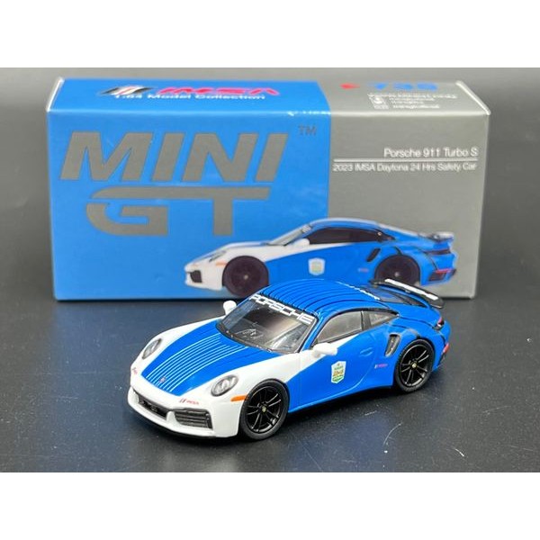 MINIGT  Porsche 911 Turbo S Safety Car 2023 IMSA Daytona 24 Hrs