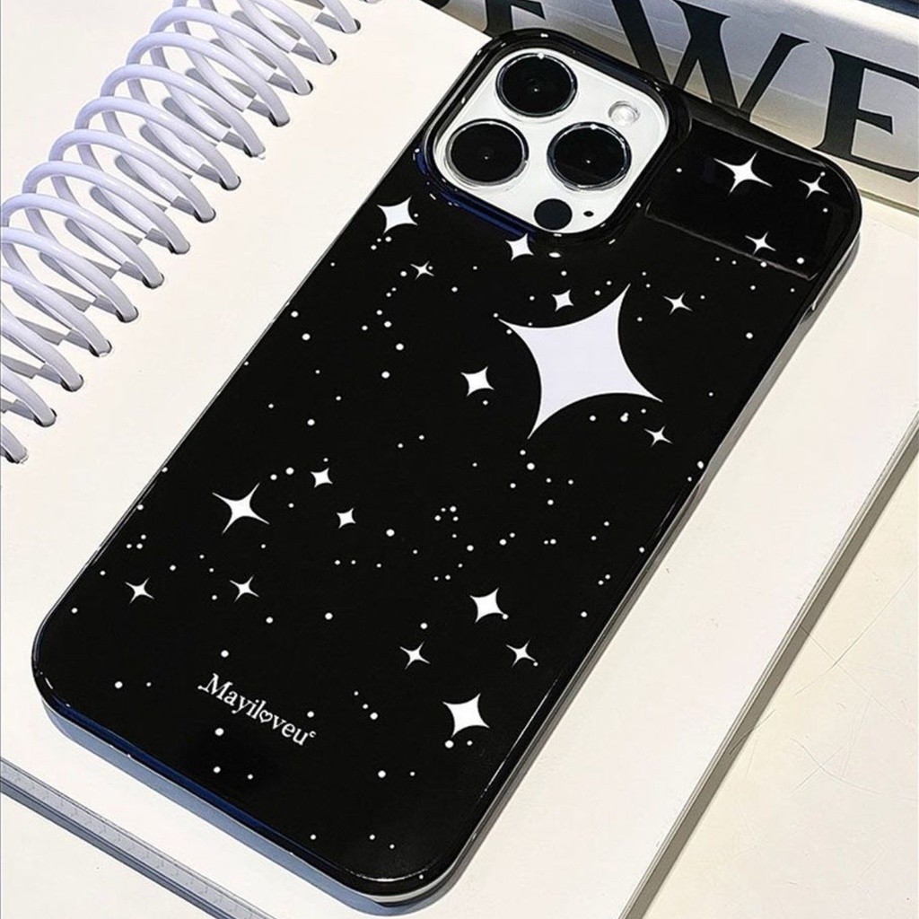 สีดําglossy Soft Case Anti-Fallเคสโทรศัพท์สําหรับiPhone 16 Promax 15 Promax 12 13 Mini 14plus 11 Pro Max X XS XR XS Max 7 8 plus Se2020