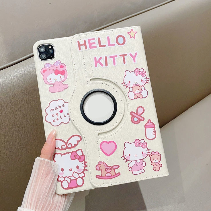 360.เคสฝาพับ ปรับองศาได้360 องศา เคส Redmi Pad SE 11 8.7 redmi pad pro 12.1 redmi pad 6s pro 12.4 เคสหนัง ลายการ์ตูน - รูปที่ 2