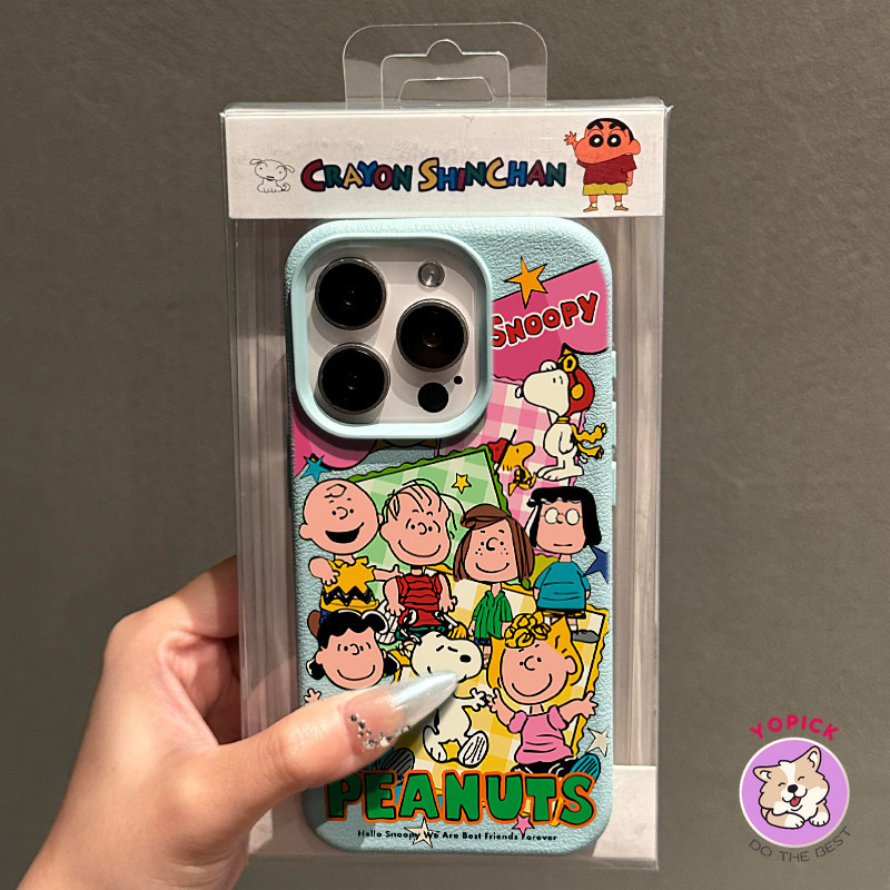 สุนัขน่ารักหนังเคสโทรศัพท์สําหรับiphone 16 16Plus 16Pro Max 11 12 13Mini XR XS Max 7 8 Plus SE2020 การ์ตูนฝาครอบโทรศัพท์สําหรับIPhone 14Pro Maxนุ่มสาวเพื่อนคนรักPWK