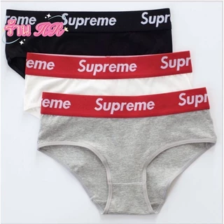 ร้าน HR Supreme พร้อมส่งกางเกงในผู้หญิง Supreme ทรงBrief ผ้าcotton and