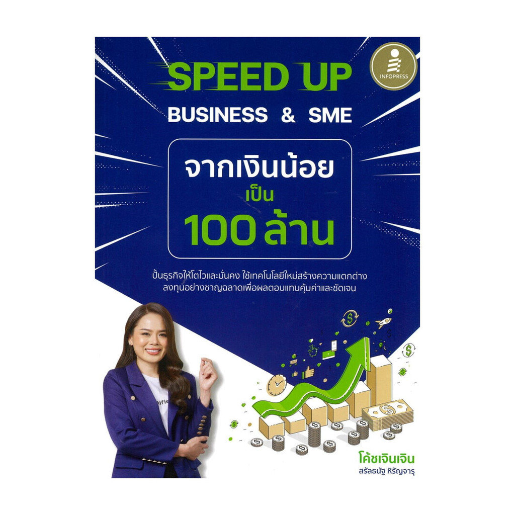 นายอินทร์ หนังสือ SPEED UP BUSINESS & SME จากเงินน้อยเป็น 100 ล้าน