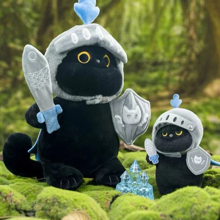 ตุ๊กตาอัศวินแมวดำ ตุ๊กตาลาบราดอร์ ตุ๊กตาแมว ตุ๊กตาหมี ลาบูบู เลโก้ คุโรมิ
