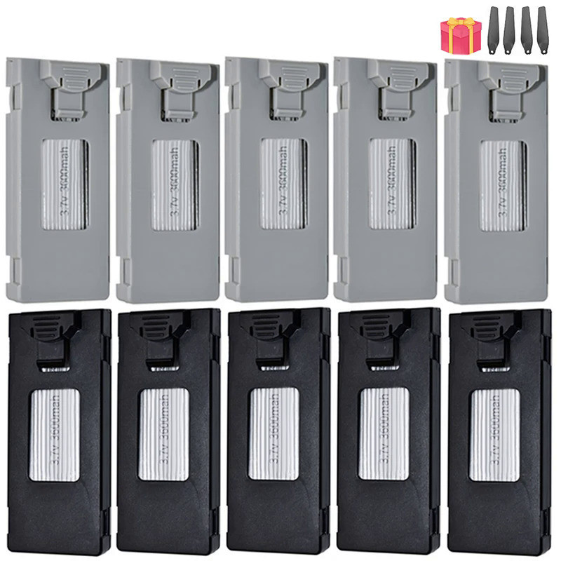 1/3/5/10Pcs 3.7V 3600mAH RC Drone Battery Accessory For E88 E88EVO P1 P5 P7 P8 K3 E525 E99S Mini Dro
