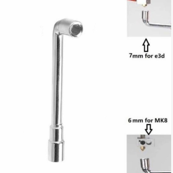 DP99 เครื่องพิมพ์กุญแจหกเหลี่ยม L 3d 7mm x 7 mm E3D