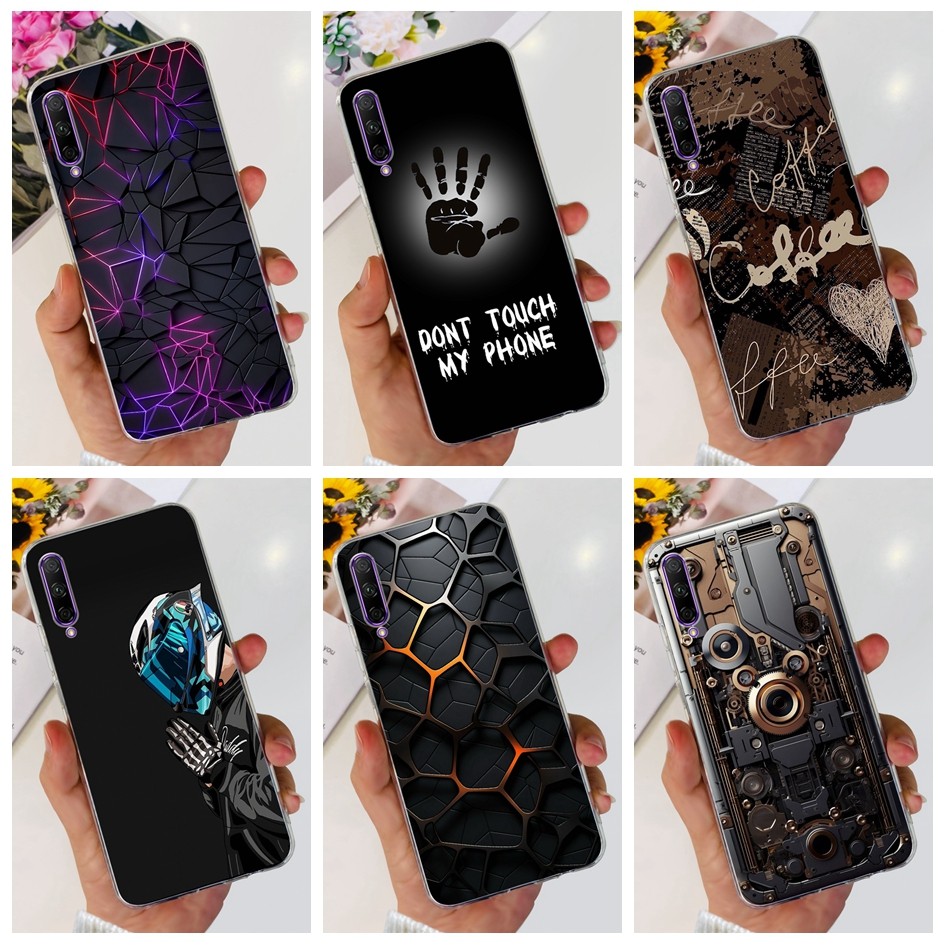 สําหรับ Huawei Y9s ปลอก STK-L21 LX3 L22 นุ่ม Cool การ์ตูนล้างเคสโทรศัพท์สําหรับ Huawei P สมาร์ท Pro 2019 Honor 9X Pro กันชน