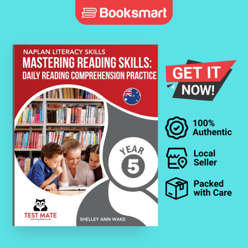 NAPLAN LITERACY SKILLS Mastering Reading Skills ปี 5 - ปกอ่อน - อังกฤษ - 9781925783131