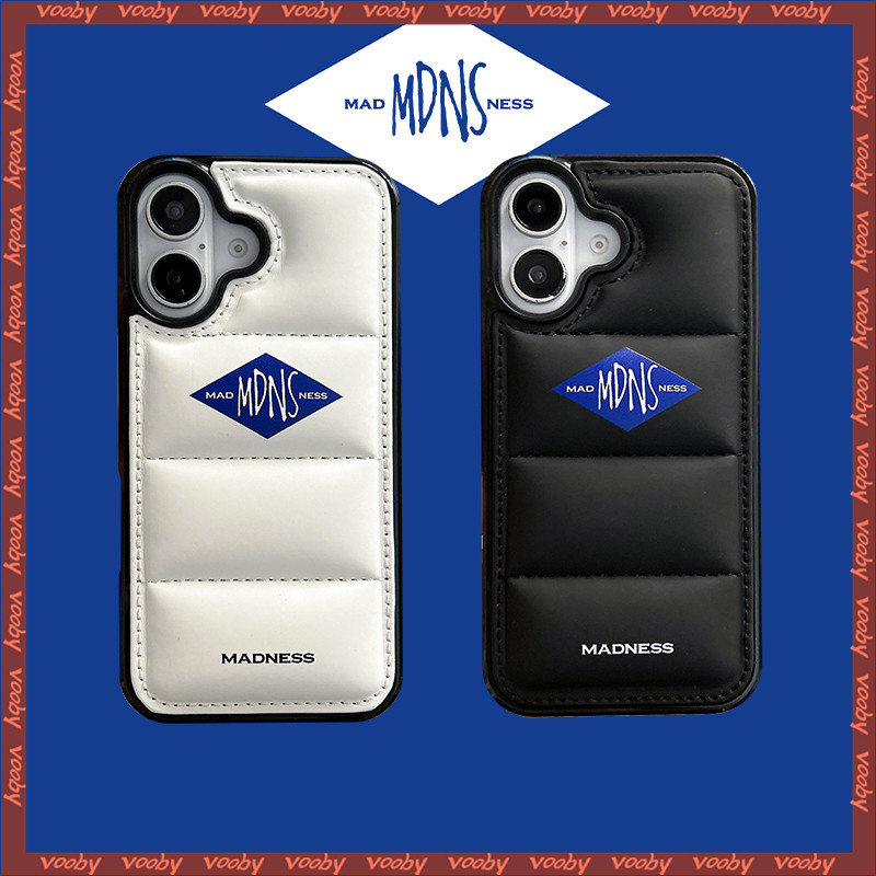 M Square label hard shell Down Jacketเคสโทรศัพท์เหมาะสําหรับIPhone17 AIR 17P 16 16P 16ProMax 16Plus 15 15Pro 15PM 14 14P 13 13P 13PM 12Pro 12PM 11 11P 11PM X XR 8 xsmax 7