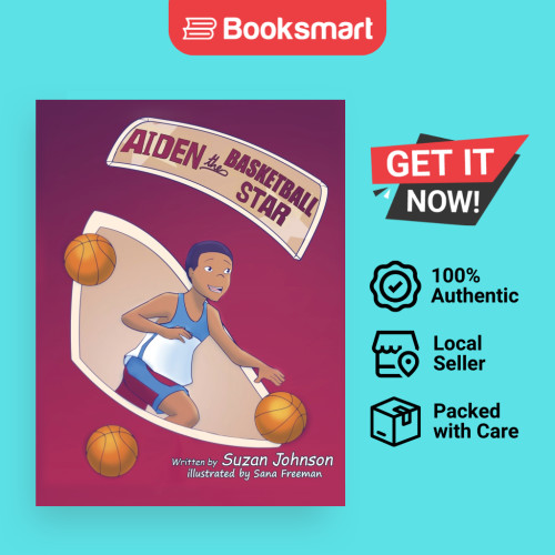 Aiden The Basketball Star - Hardback - อังกฤษ - 9781947082823