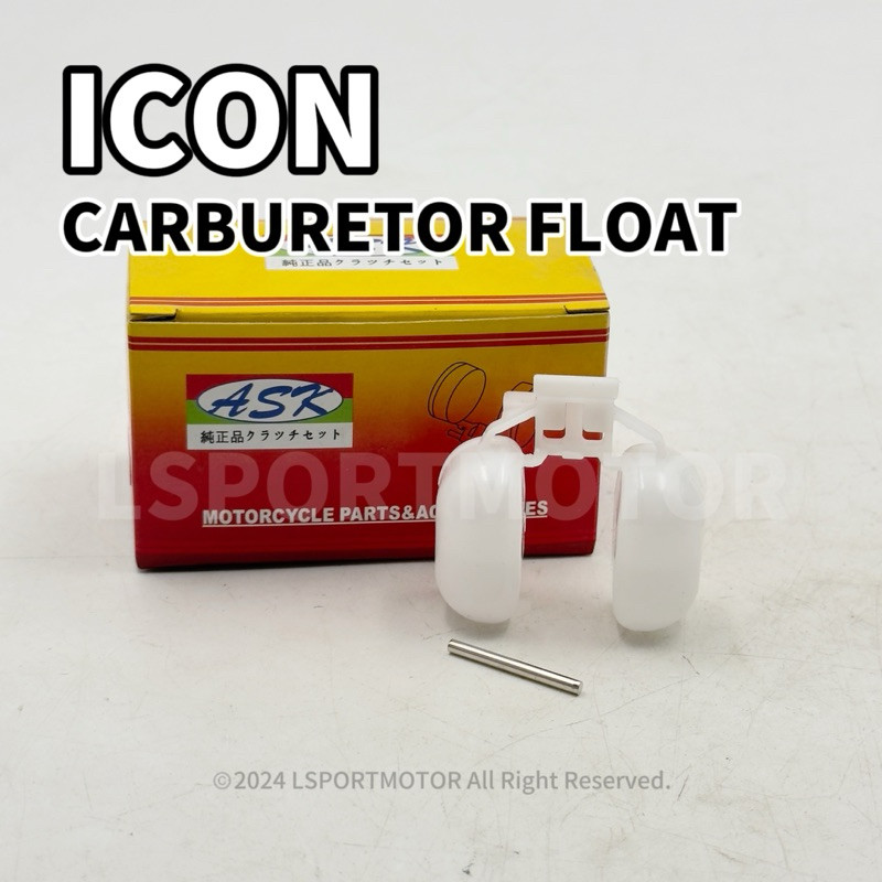 HONDA ICON CARBURETOR FLOAT ICON110 ICON 110 PELAMPUNG KABRETA