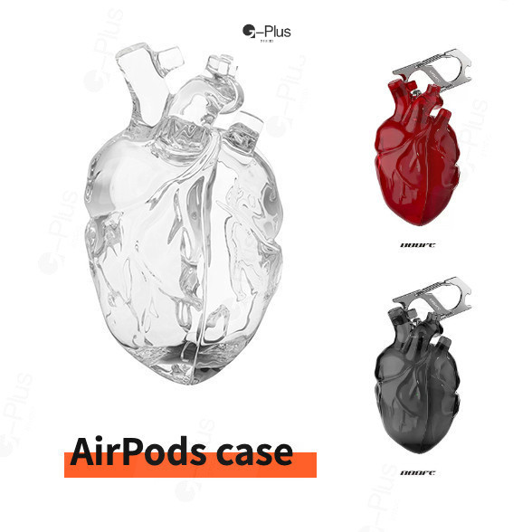[G-Plus Studio] ล้างหัวใจสำหรับ airpods3 กรณีหูฟังสำหรับ airpods4 กรณีป้องกัน pro2