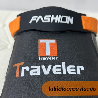 FULFIL รองเท้าแตะแบบสวมทรงสปอร์ต โลโก้ Traveler ทันสมัย น้ำหนักเบาใช้งานง่ายมีให้เลือก 2 สี พร้อมส่ง