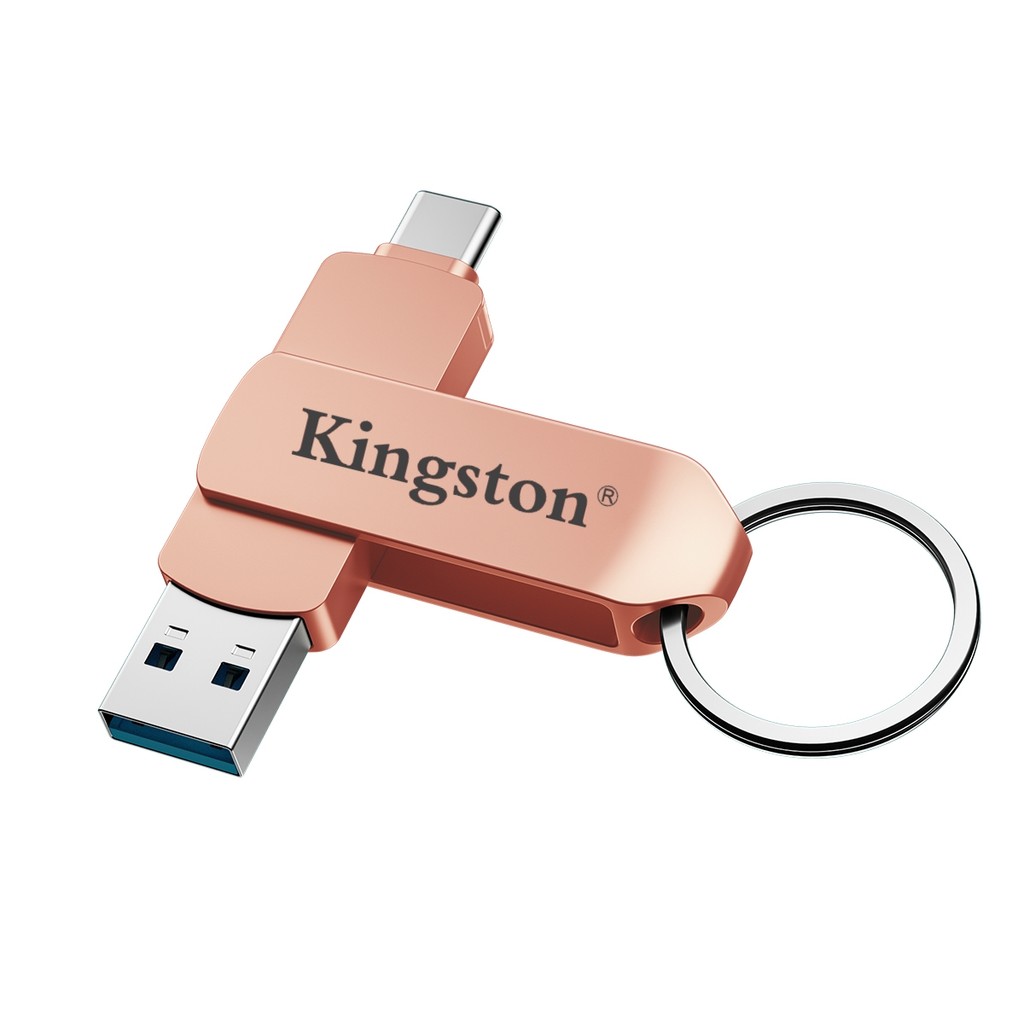แฟลชไดรฟ์ USB OTG ของ Kingston Type-C 1TB 2TB แฟลชไดรฟ์ USB ความเร็วสูง OTG ไดรฟ์ปากการองรับ iPhone15/16