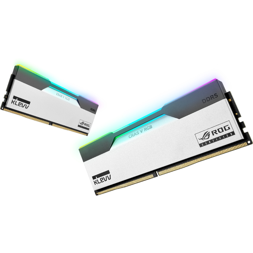 ส่งด่วน RAM KLEVV CRAS V RGB X ROG DDR5 Gaming OC Memory 32GB 48GB 7200Mhz Limited Edition