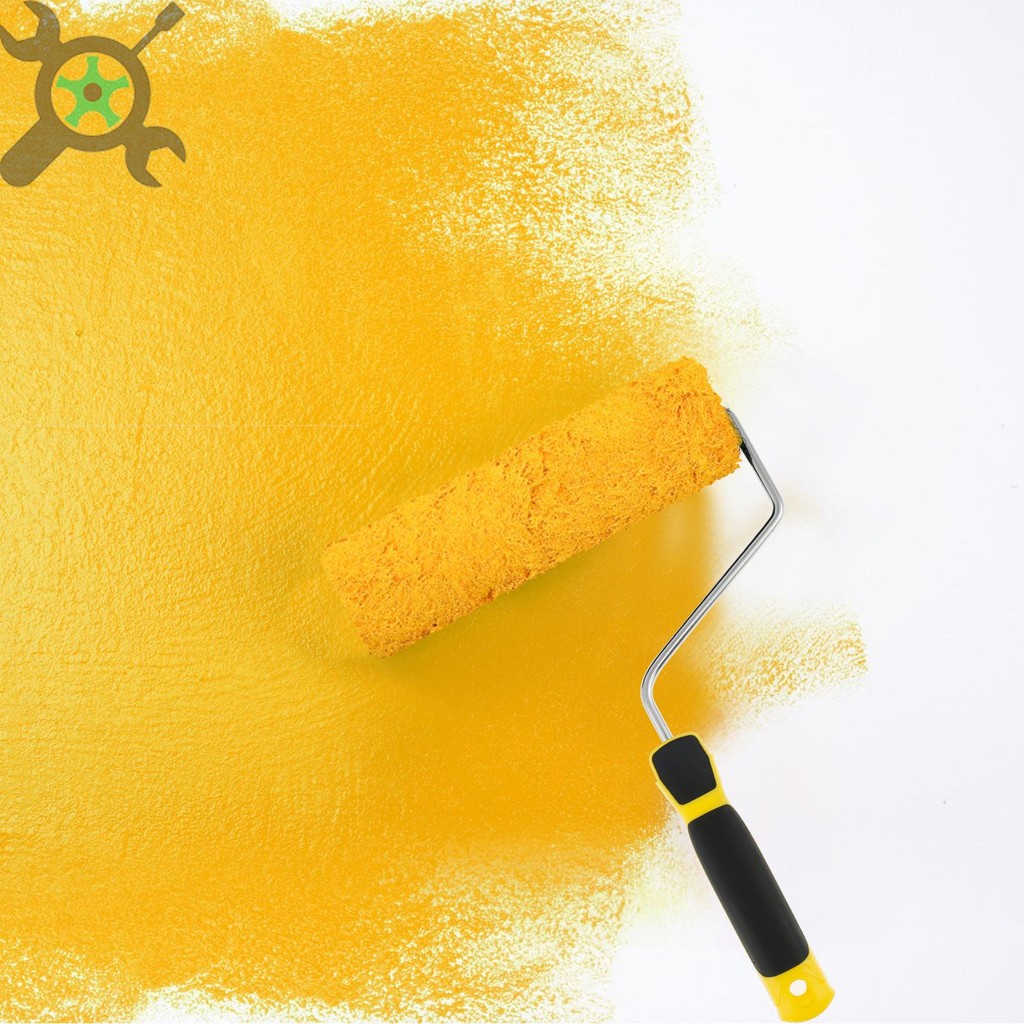 Drywall Compound Roller 9 นิ้ว Drywall Texture Roller แปรงลูกกลิ้ง Drywall พร้อมที่จับ Ergonomic SHO