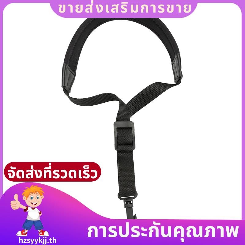 ปรับเบาะแซกโซโฟน Sax สายคล้องคอพร้อมตะขอ Snap สีดําและกาแฟแซกโซโฟนอะไหล่และอุปกรณ์เสริม .hzsyykjth