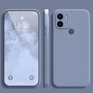 เคส Redmi A2 Plus / A1+ สีทึบ Redmi A1 Plus / A2 + เคสซิลิโคนป้องกันการตกสีธรรมดาเรียบง่าย YT